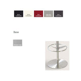 Sohoconcept Dallas Piston Stool - Round Base Stainless