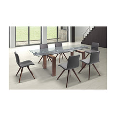 Whiteline Davy Extendable Dining Table