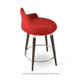 Sohoconcept Dervish Round Wood Bar Stool