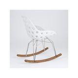 Kubikoff Diamond Dimple Hole Rocker Chair