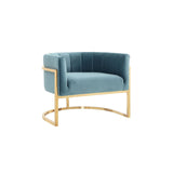 TOV Magnolia  Chair - Gold Base