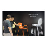 Toou Holi Bar Stool - Perforated