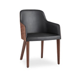 B&T  Hudson Dining Chair - Wood Legs