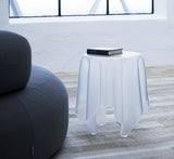 Essey Illusion Side Table - Ice white