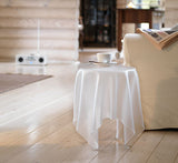 Essey Illusion Side Table - Ice white