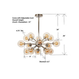 Control Brand Ystad Chandelier