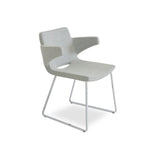  vSohoconcept Nevada Arm Sled  Dining Chair