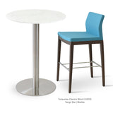 Sohoconcept Pasha Wood Bar Stool - Low Back