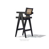 Pierre J Counter Stool - Full  Wicker