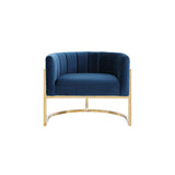 TOV Magnolia  Chair - Gold Base