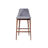 B&T Rift Bar Stool - Wood