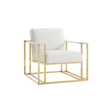 TOV Baxter Chair - Gold Base