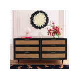 Sierra Noir 6 Drawer Dresser