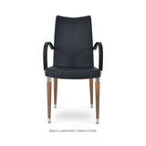 Sohoconcept Tulip Wood Dining Chair - With Arms