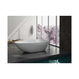 Control Brand Pebble True Solid Surface Soaking Tub